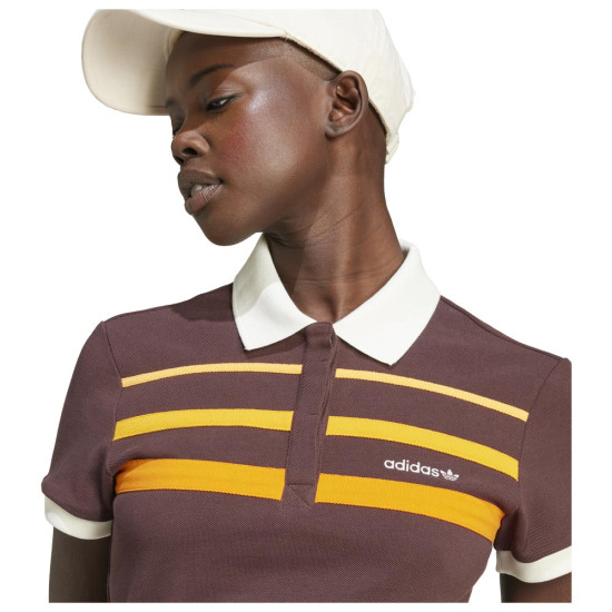 Adidas Γυναικεία κοντομάνικη μπλούζα '80s Slim Polo Shirt